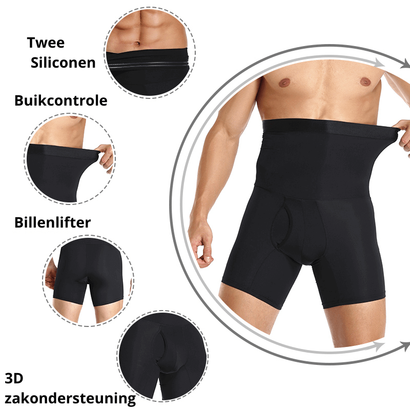 VitalForm Compressieboxershort | Ervaar directe slankheid en comfort