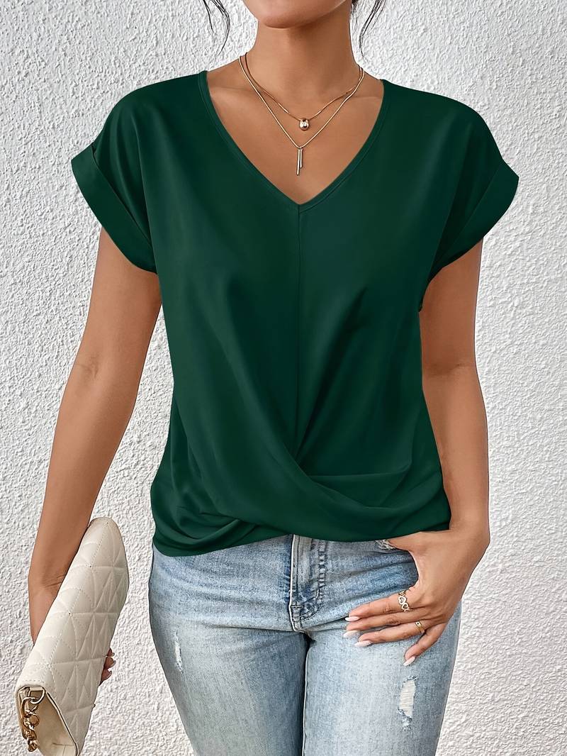 Zinnia - Casual T-shirt met korte mouwen