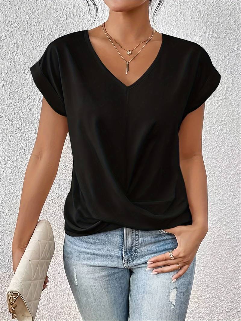 Zinnia - Casual T-shirt met korte mouwen