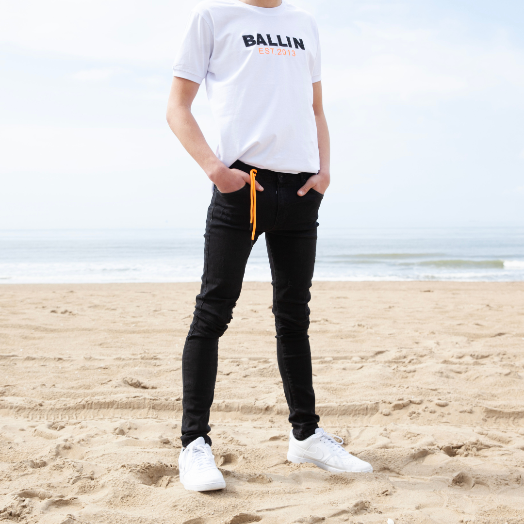 Skinny jeans heren Ballin zwart