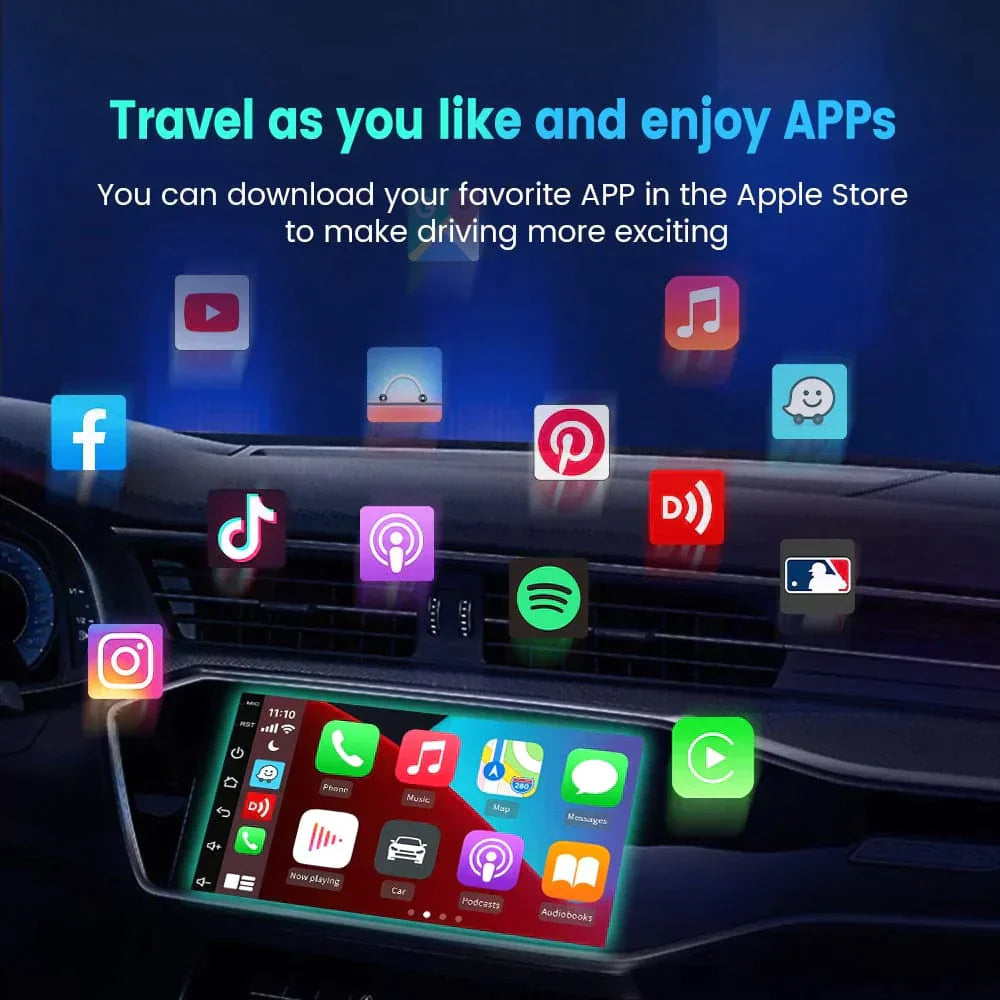 Carlink™  | WIRELESS CARPLAY VOOR JE AUTO!