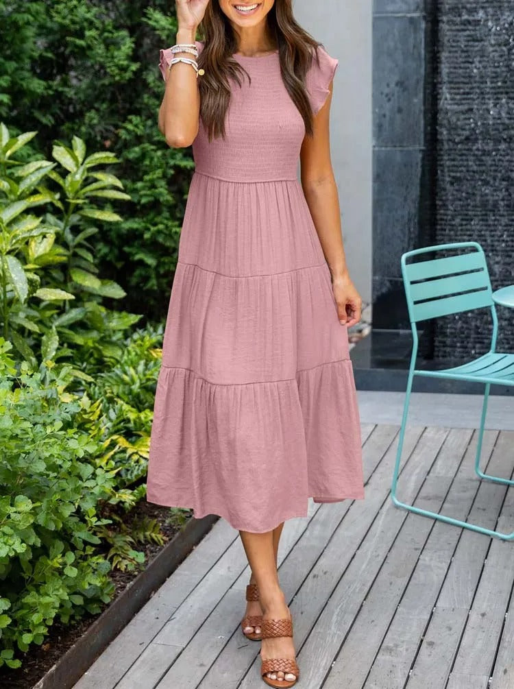 Lady Lux™ - Comfortabele Maxi Jurk